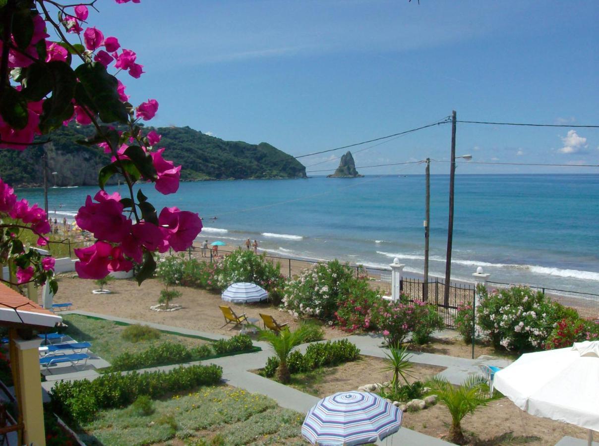 Beachfront Vacation Home "Eftichia" Agios Gordios  Zewnętrze zdjęcie