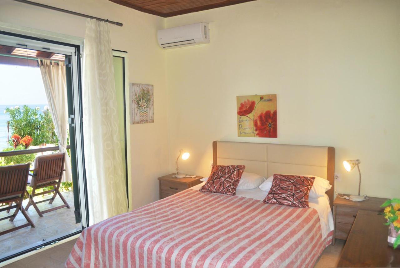Beachfront Vacation Home "Eftichia" Agios Gordios  Zewnętrze zdjęcie